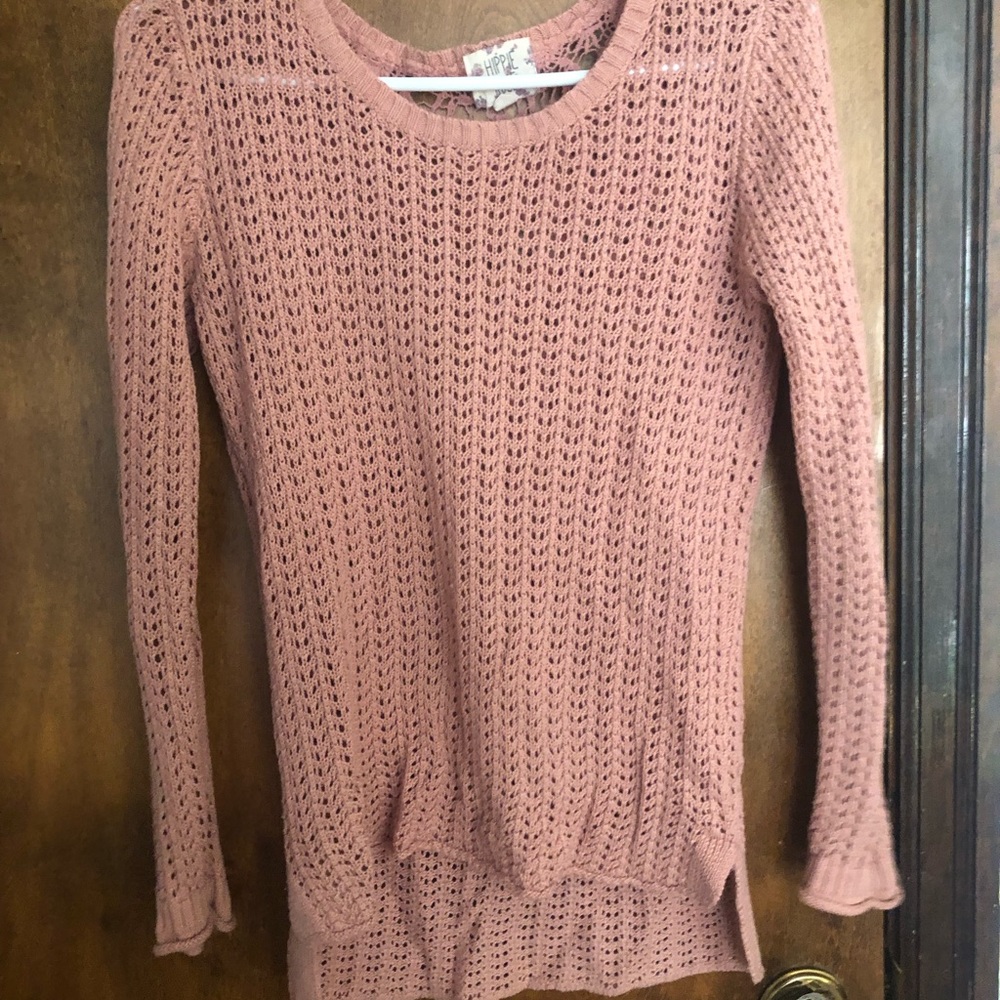 Pink Sweater